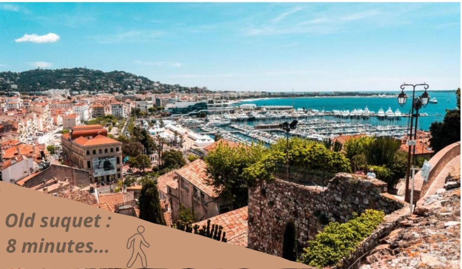 F3 Rue Marechal Foch, Hypercentre A 2 Minutes Du Palais Des Festivals Cannes