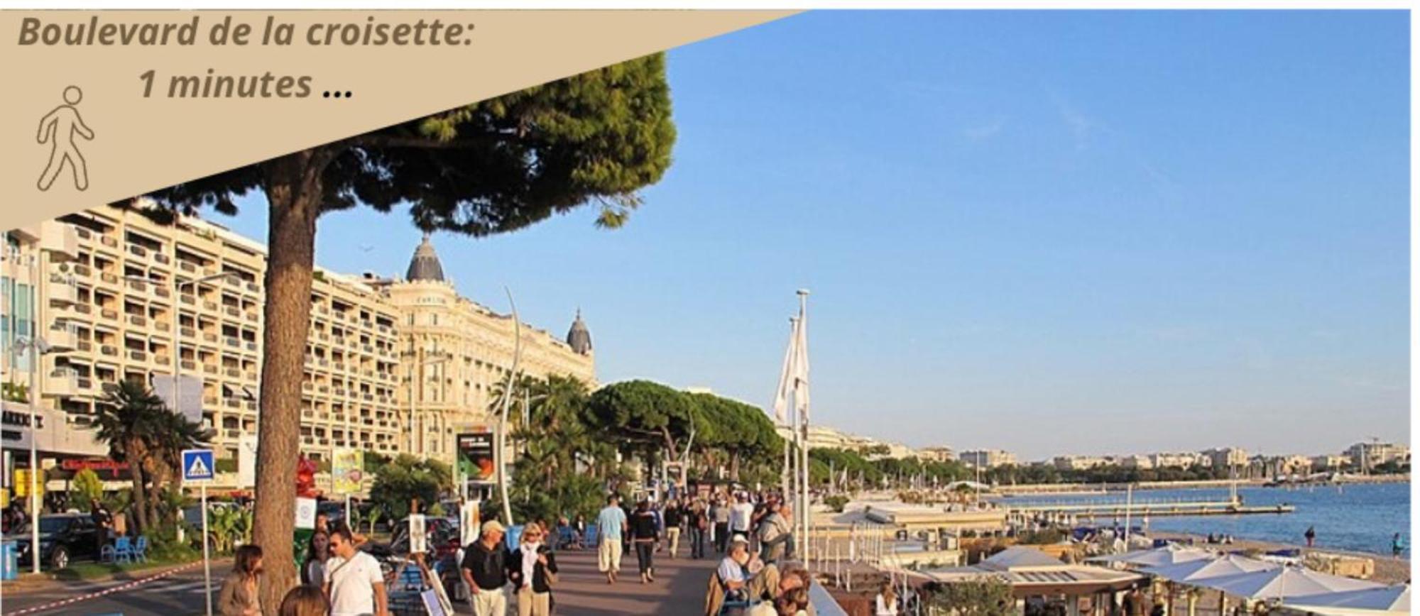 F3 Rue Marechal Foch, Hypercentre A 2 Minutes Du Palais Des Festivals Apartamento
