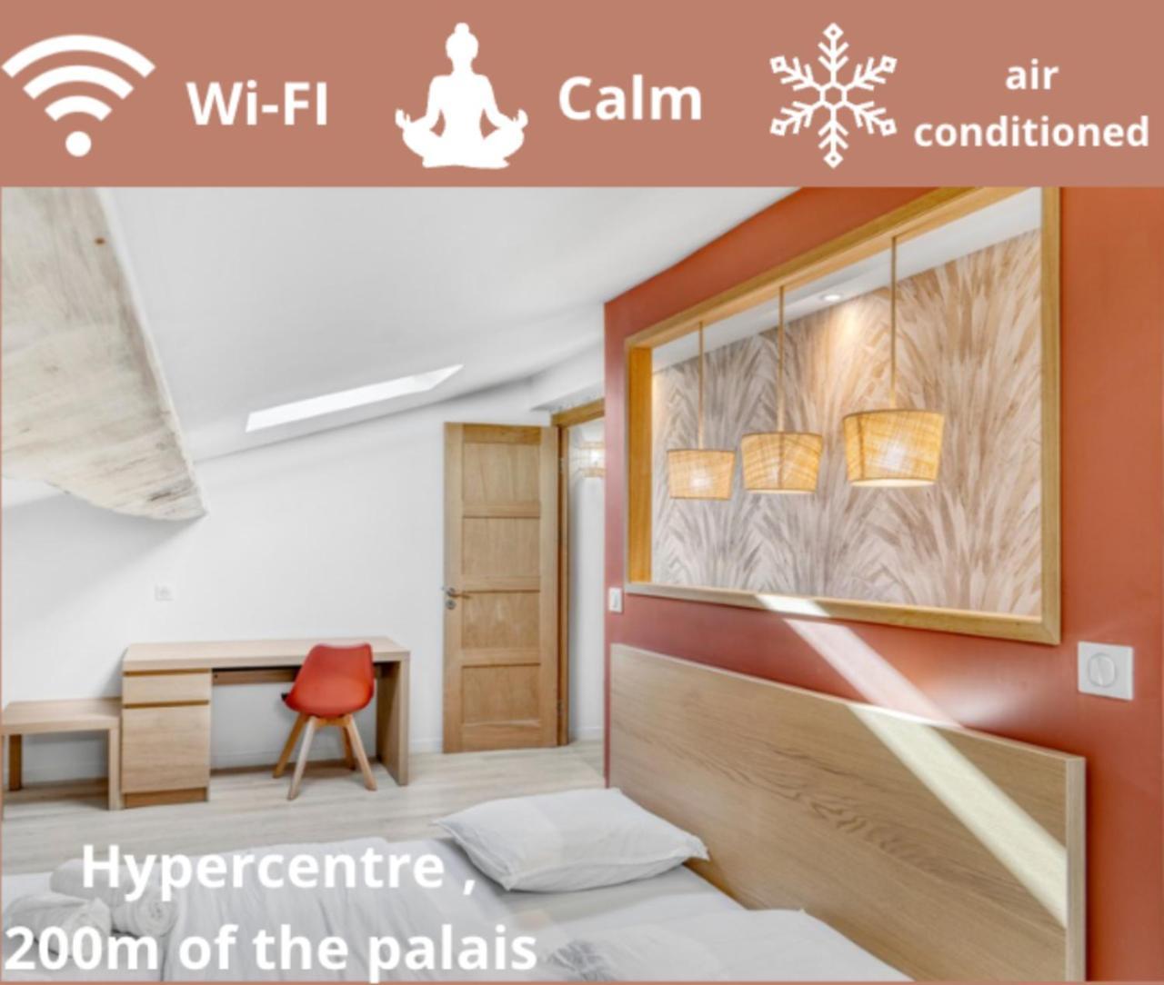 F3 Rue Marechal Foch, Hypercentre A 2 Minutes Du Palais Des Festivals Appartement *